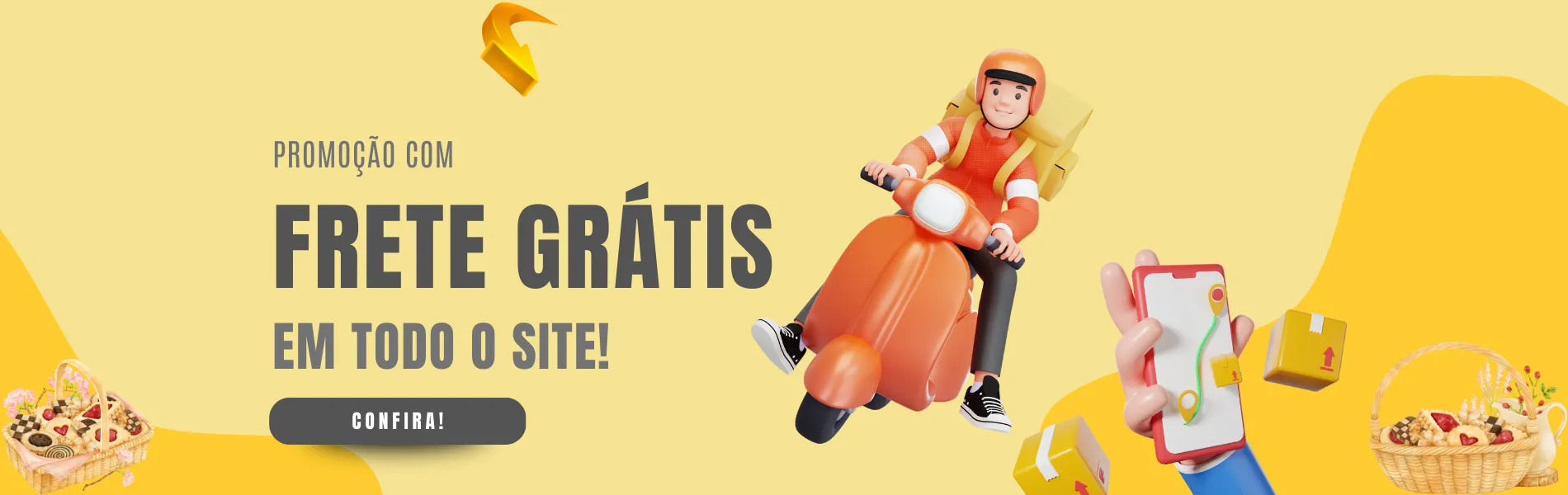 Banner frete grátis