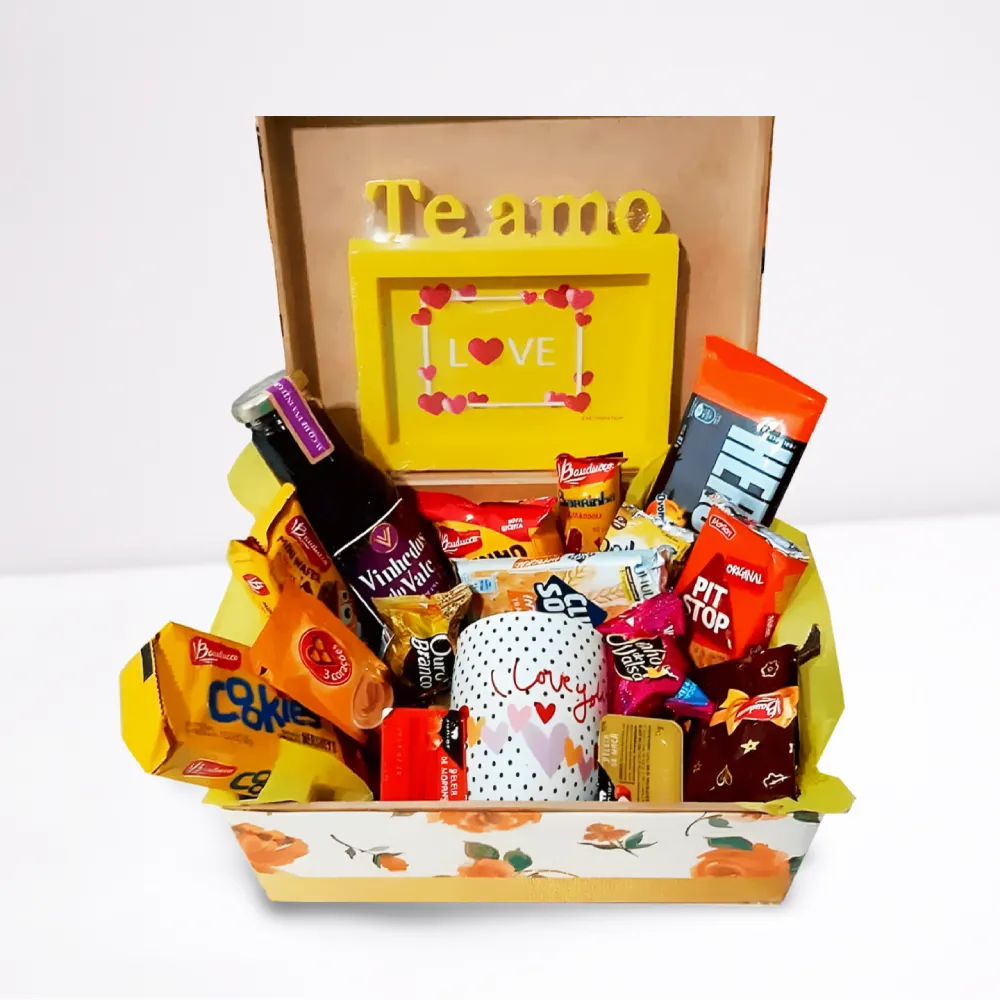 Cesta com Porta Retrato em Recife