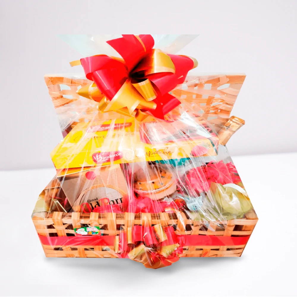 Cesta de Natal com bebidas e produtos selecionados – entrega em Recife e região